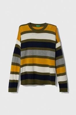 Zdjęcie produktu United Colors of Benetton sweter z domieszką wełny dziecięcy lekki