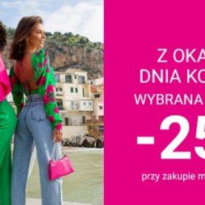 25% rabatu na ubrania i akcesoria