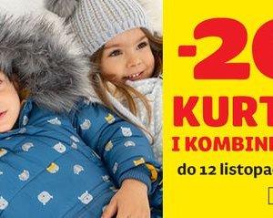 20% rabatu na kurtki, kombinezony i płaszcze
