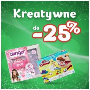 Zabawki kreatywne do -25%