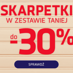 Skarpetki w zestawie taniej do -30%