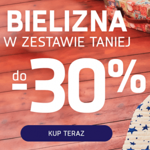 Bielizna w zestawie taniej do -30%