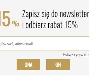 Zapisz się do Newslettera Answear i zyskaj 15% rabatu