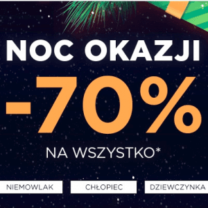 Noc okazji, nie przegap! do -70%