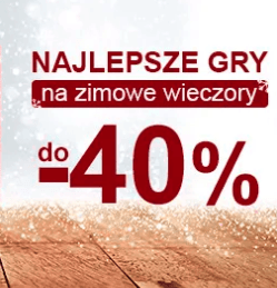 Gry na zimowe wieczory do -40%