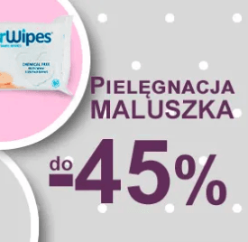 Artykuły pielęgnacyjne do -45%