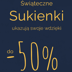 Świąteczne sukienki w Endo do -50%