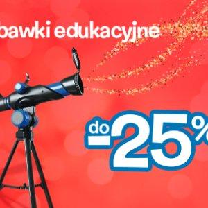 Zabawki edukacyjne do -25%