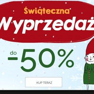 Świąteczna wyprzedaż do -50%