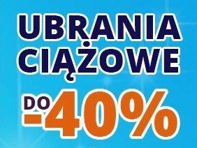 Ubrania ciążowe do -40% w 5.10.15