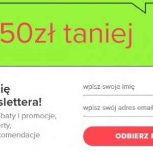 Pierwsze zakupy do 50 zł taniej przy zapisie do Newslettera Neonet