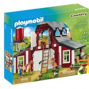 Domek PLAYMOBIL Gospodarstwo rolne z silosem