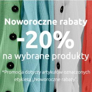 Noworoczne rabaty do -20% w Bon Prix