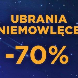 Ubrania niemowlęce w 5.10.15 -70%