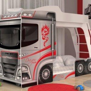 Łóżko piętrowe 80x190 MEGA TRUCK -38%