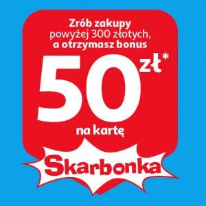 Zrób zakupy za 300 zł w Auchan i zyskaj 50 zł