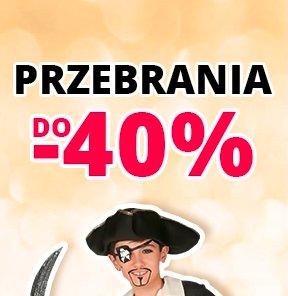 Stroje karnawałowe do -40%