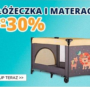 Łóżeczka i materace do -30%