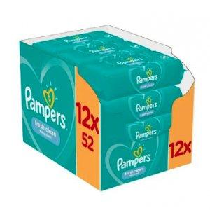 Pampers chusteczki nawilżane Fresh Clean -28%