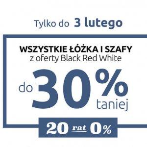 Wszystkie łóżka i szafy w Black red White do -30%