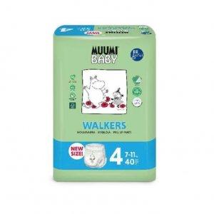 MUUMI BABY pieluchomajtki Walkers roz. 4 MAXI  -18%