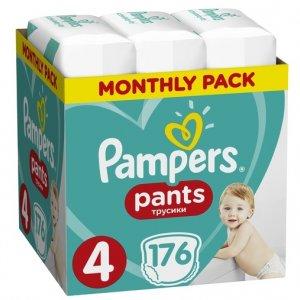 PAMPERS Pieluchomajtki PANTS 176 szt.