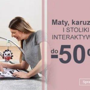 Maty, karuzele i stoliki interaktywne do -50%