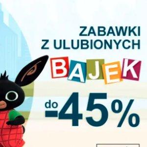 Promocja na Zabawki z ulubionych bajek do -45%