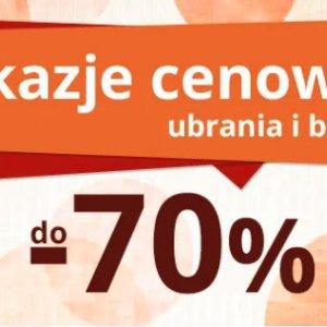 Okazje cenowe do -70%