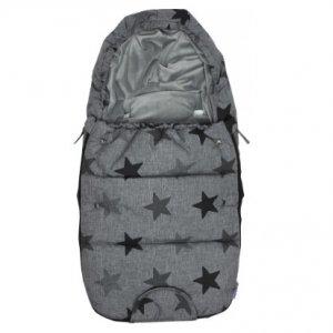 Dooky śpiworek dziecięcy Footmuff rozmiar S Grey Stars DeLuxe -19%