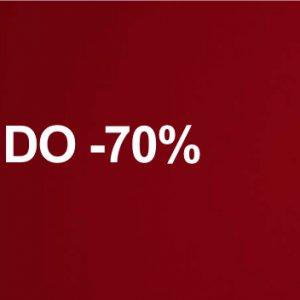 Wyprzedaż do -70%