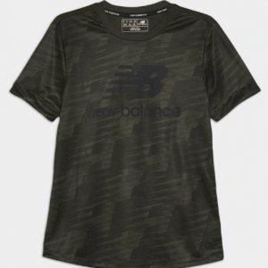 Koszulka sportowa JUNIOR CAMO TEE NEW BALANCE