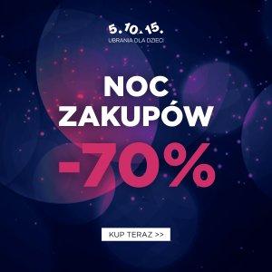 Noc Zakupów w 5.10.15 do -70%