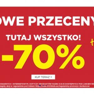 Nowe przeceny do -70%