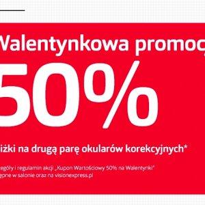 Walentynkowa promocja 50%