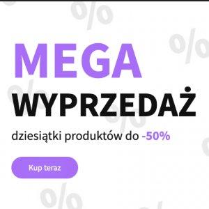 Mega wyprzedaż do -50%