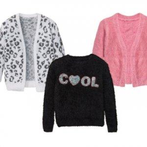 PEPPERTS® Sweter dziewczęcy z szenili -50%