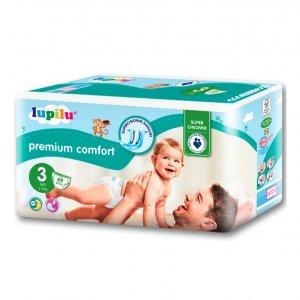 LUPILU PREMIUM COMFORT Pieluszki Junior, Maxi lub Midi -30%