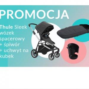 Thule Thule Sleek wózek spacerowy + śpiwór + uchwyt na kubek -350zł