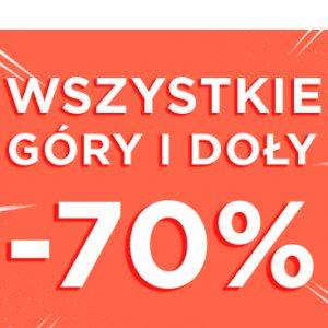 Happy Hours w 5.10.15! Wszystkie góry i doły -70%