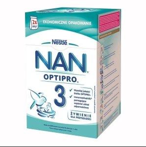 Mleko modyfikowane NAN Optipro w promocji Drugi produkt taniej