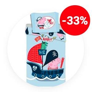 Jerry Fabrics Dziecięca pościel bawełniana Peppa Pig