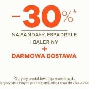 Sandały, espadryle i baleriny w CCC do -30%