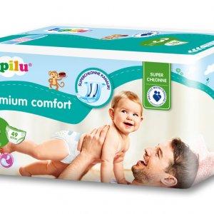 LUPILU PREMIUM COMFORT Pieluszki Junior, Maxi lub Midi -25%