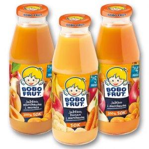 Sok BOBOFRUT - trzeci produkt -75%