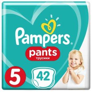 Pampers, Pants, pieluchomajtki, rozmiar 5, 42 szt. -29%