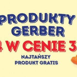 Produkty GERBER 4 w cenie 3