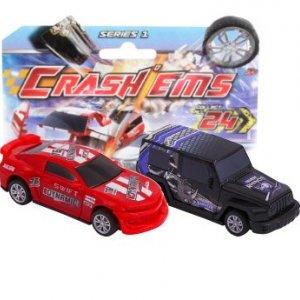 SUPERHIT Samochodziki crash’ems 2-pak