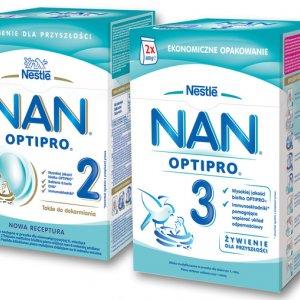 Mleko NESTLÉ NAN 2, 3, 4 lub 5 -50%
