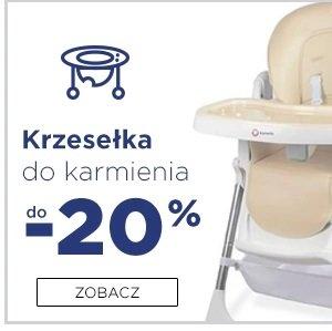 Krzesełka do karmienia w 5.10.15 do -20%